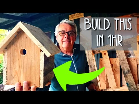 Bird Box from Pallet Wood | Easy DIY with The Skint Woodworker! Part 1