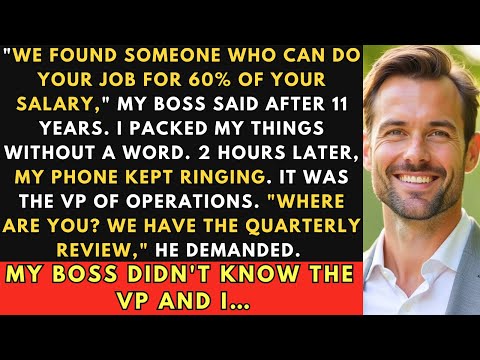 My Boss Fired Me After 11 Years, Said He Found Someone Better - Then His Boss Called