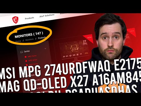 I Found the Reason MSI Monitor Names Suck