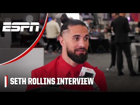 Seth Rollins breaks down why the Bears should keep Justin Fields & gives his Super Bowl LVIII pick 🏈