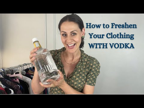 How to Freshen Clothing with Vodka - Vodka Clothing Spray Recipe & Tutorial