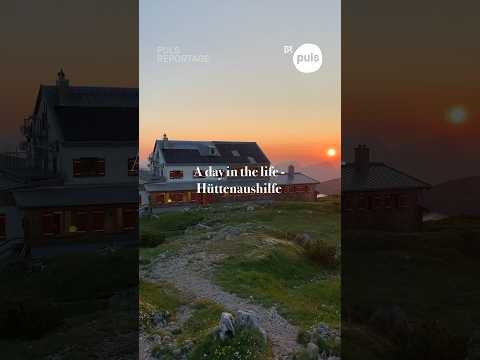 Traumjob aufm Berg oder wär das nix für euch? ⛰️ #shorts #berge #ferienjob