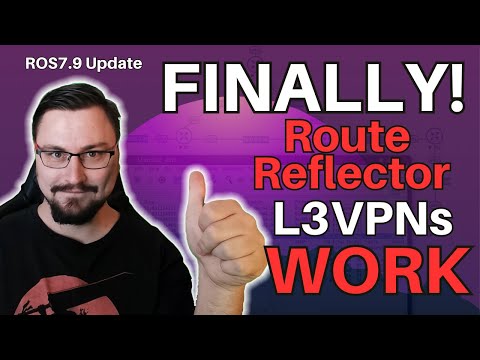 MikroTik MP-BGP L3VPN with Route Reflectors (Full Lab)