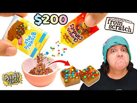 Could This Be THE BEST Mini Food Kit Yet? Miniverse From Scratch Unbox Review