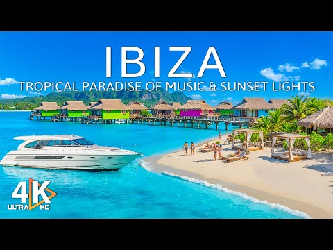 Ibiza 4K 🚢 – Discover Stunning Beaches, Sunset Vibes & Island Paradise With Deep House Chill 🎵