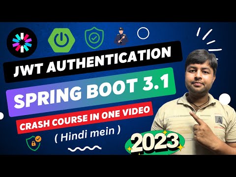 🔥Complete Jwt Authentication with Spring Boot 3.1  in one video  | Hindi