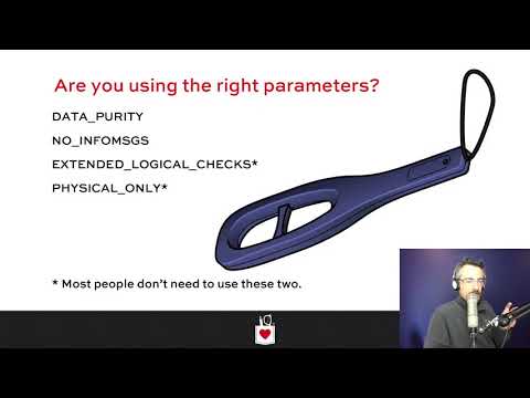 Senior DBA Class - Optimizing DBCC CHECKDB