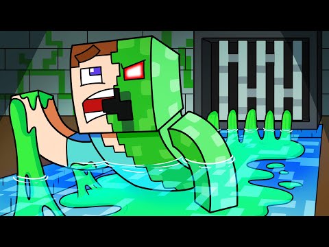 The ORIGIN of Minecraft MOBS... (Cartoon Animation)