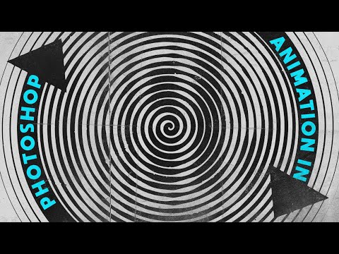 Create a Hypnotic Spiral and Animate It in Photoshop!