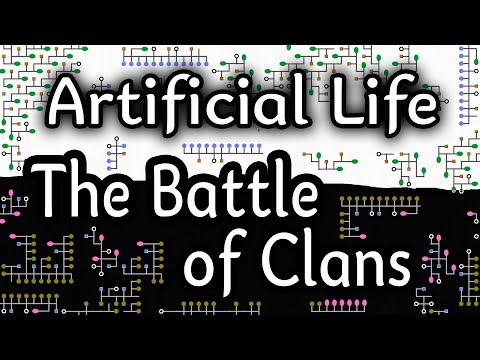 Artificial Life. The battle of clans