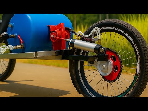 I Made A Car Using Free Energy From An Air Compressor