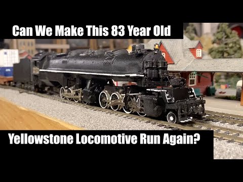 Will it Run? 83 Year Old Yellowstone Locomotive - Abandoned Project