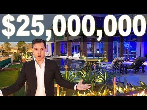 Inside a $25,000,000 Custom Built Las Vegas Mansion