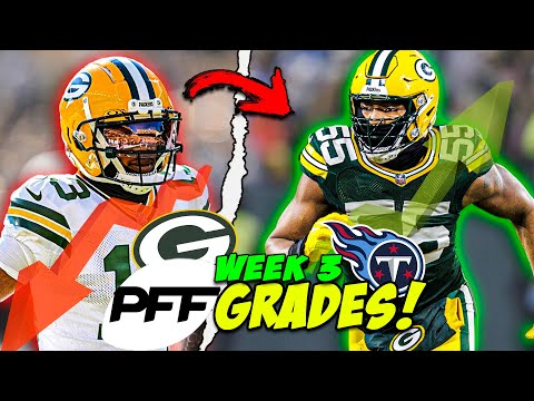 Reacting to Packers PFF Grades vs the Titans! Enagbare goes OFF!