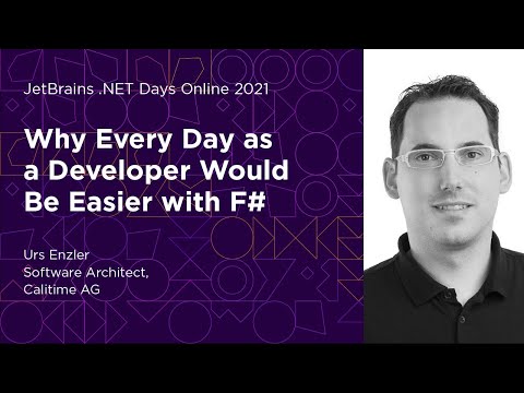 Why Every Day as a Developer Would Be Easier with F#, by Urs Enzler