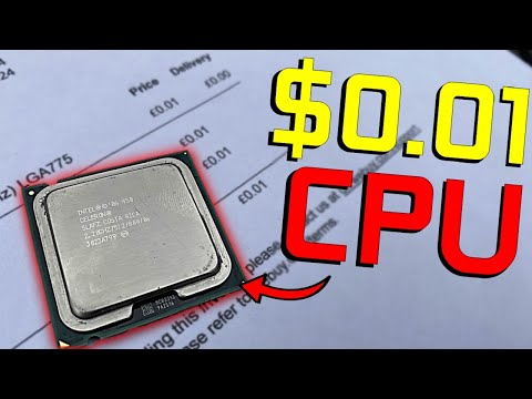 GAMING on a $0.01 CPU!