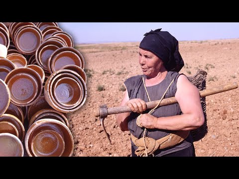 The master potter. Collection of earth and firing of pieces in a wood-fired oven | Documentary film