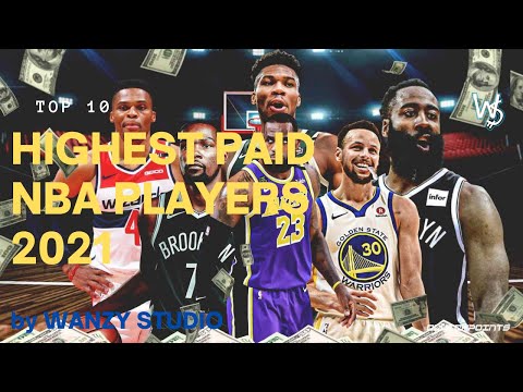 Top 10 NBA Highest Paid Players 2021.
