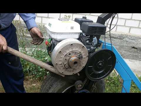 Центробежное сцепление на самокат своими руками!