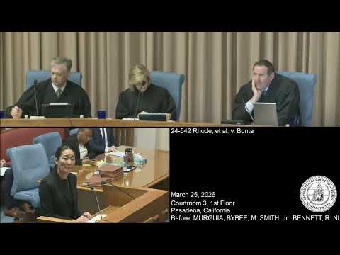 Rhode v Bonta En Banc California Ammo Background Checks