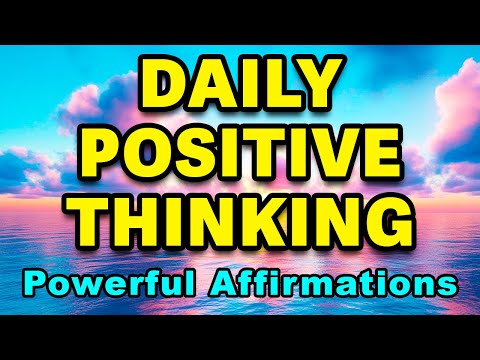 Positive Affirmations for Happiness and Peace | Daily Affirmations for Positive Thinking | Gratitude
