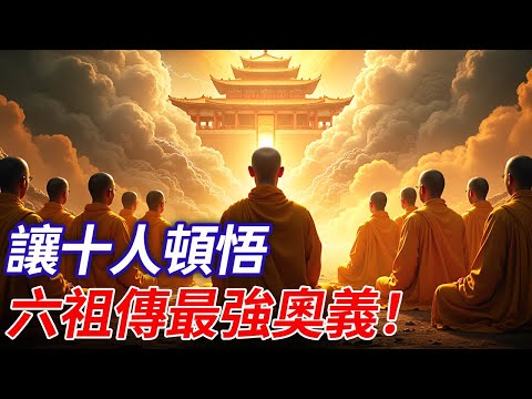 六祖开悟的终极秘诀！讓10位僧人證悟解脫的全過程..傳達摩祖師心法，點亮心燈！|壇經第七