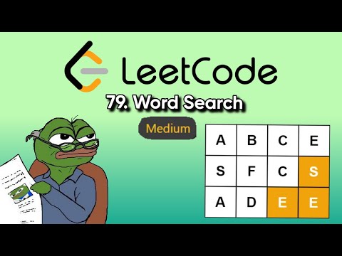 Most People Overthink LeetCode 79 (Word Search) — Here’s the Right Way