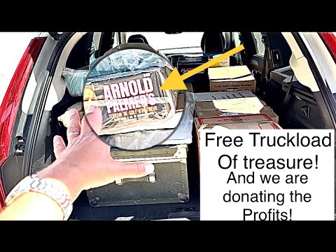 Free truckload of collectibles! And we are giving away the proceeds!