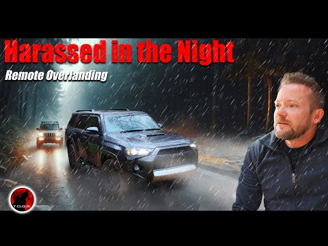You Have To Be Ready To Protect Yourself - Overlanding Rain Camping Adventure