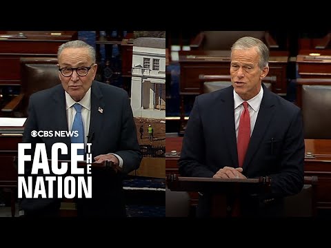 Watch: Thune, Schumer speak on Senate floor on government shutdown Day 23