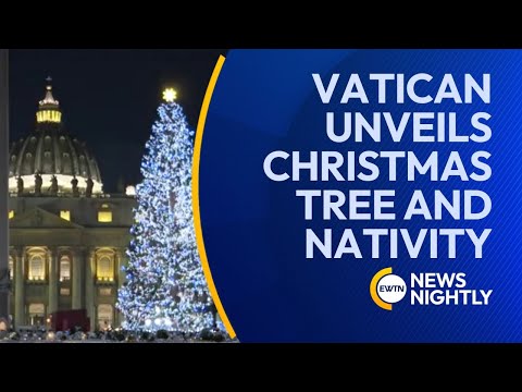 Vatican Unveils Christmas Tree and Nativity Scene in St. Peter’s Square | EWTN News Nightly