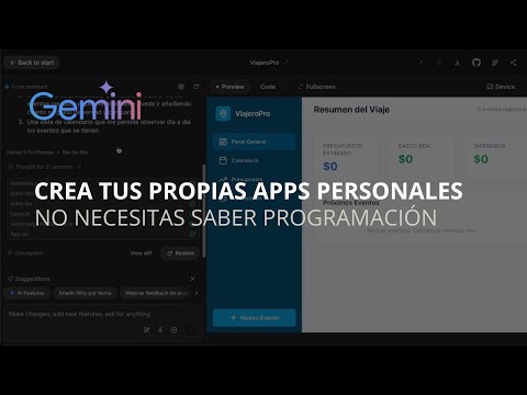 Creando una app a mi medida con Google AI Studio