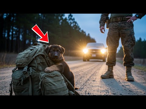 Crying German Shepherd Refuses to Let Go of Bag – Marine Cries When He Sees Inside!