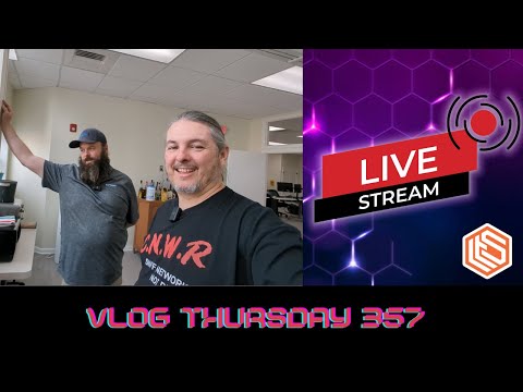 VLOG Thursday 357:CNWR Office Tour, Security Talk, Tech Talk, and Live Q&A