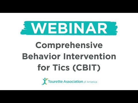 Comprehensive Behavior Intervention for Tics CBIT