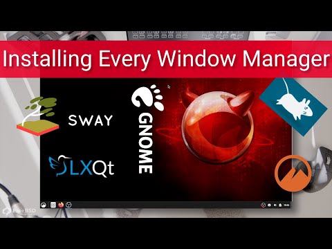 Installing every window manager on FreeBSD
