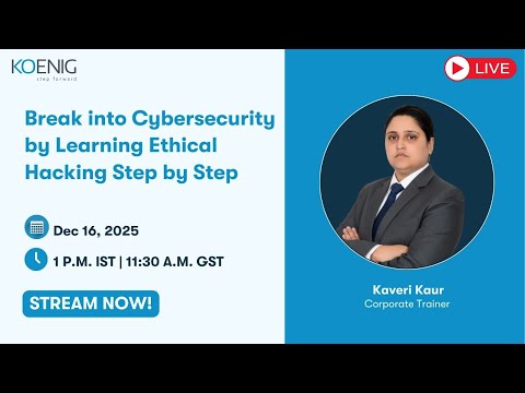 Break into Cybersecurity by Learning Ethical Hacking Step by Step