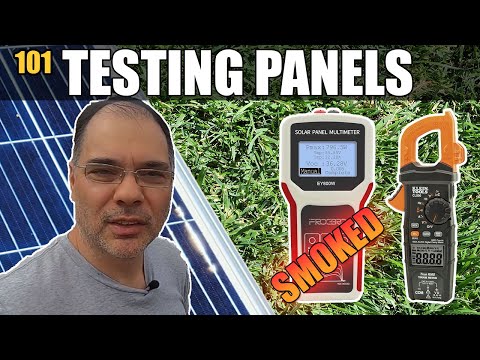 How to Test Solar Panels - For Beginners!