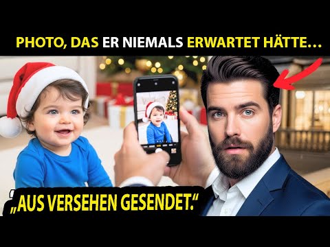 ER SAGT DIE WEIHNACHTSPARTY AB, NACHDEM DIE EX IHM AUS VERSEHEN EIN BABYFOTO SCHICKTE…