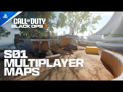 Call of Duty: Black Ops 7 - New Season 01 Multiplayer Maps | PS5 & PS4 Games