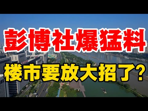 彭博社爆猛料，楼市要放大招了？向松祚最新分享：房地产泡沫太严重，房价还要跌！