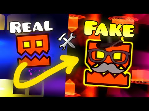 Building a FAKE MEGACOLLAB in Geometry Dash