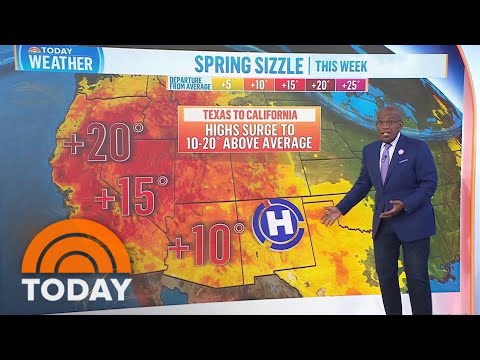 Heat wave expected to scorch parts of West and Southwest