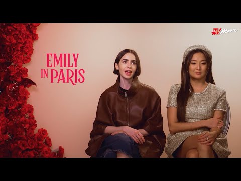 SO reflektiert war „Emily in Paris“ noch nie! (Interview mit Lily Collins & Ashley Park)