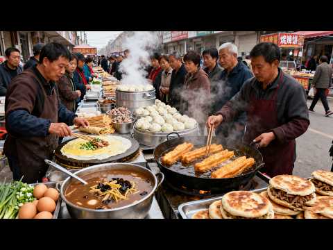 A collection of 50 tempting breakfast dishes from northern China! You absolutely can't miss it!