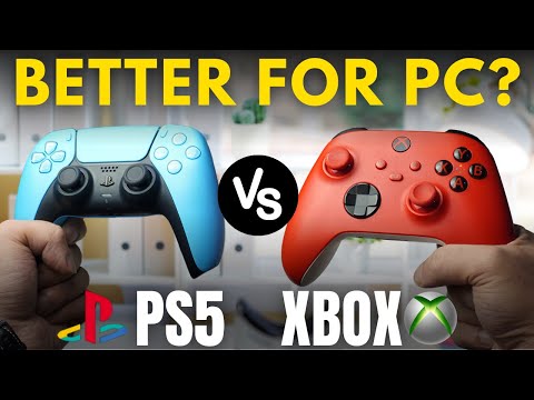 KAUNSA PC GAMING KE LIYE BETTER HAI? XBOX CONTROLLER VS DUALSENSE CONTROLLER. #lazytech
