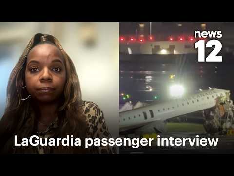 'Everybody jolted out of their seats': Passenger shares LaGuardia plane collision experience