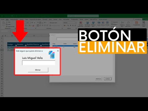 Programando el Botón Eliminar en Formulario VBA (Eliminar con Contraseña)