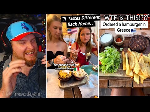 When Americans Try European Food For The First Time.. 🍽️🎉🚨