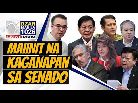 SENATE SESSION No. 29: Mga maiinit na kaganapan sa Senado